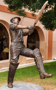 "Stan McCabe Sculpture" Cast Bronze larger than life mounted in front of the Members Stand SCG, Sydney