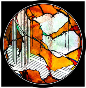 "Gladstone Window" Stained glass, Private Collection, 1.2 Metres